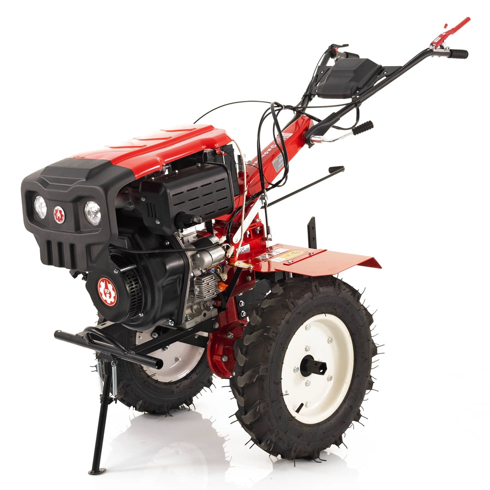 Motocultor Rotakt Godzilla RO135C, 9 CP, 2 PTO, Diesel, Pornire Electrică, Lățime 560-1350mm