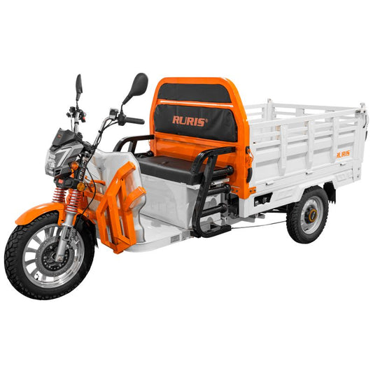 Triciclu electric cu benă hidraulică RURIS PILOT 3130H alb