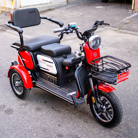 Tricicletă electrică RUZGAR ARORA 650W 60V 20Ah limitata 25km/h