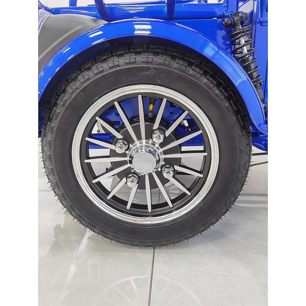 Triciclu Electric Fără Permis RDB SINOE PRO, cu Mini-Benă, Viteză Maximă 25 km/h, Motor 1160W, Autonomie 55km