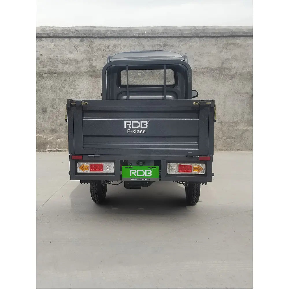 Mașină Electrică Fără Permis RDB F-KLASS, Viteză Maximă 25 km/h, Utilitară, cu Cabină, Remorcă, Motor 1000W, Autonomie 65km