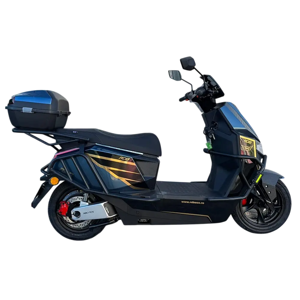 Scuter Electric Fără Permis RDB RAC PLUS, Viteză Maximă 25 km/h, Motor 2000W, Autonomie 80km, Baterie 72V 20Ah