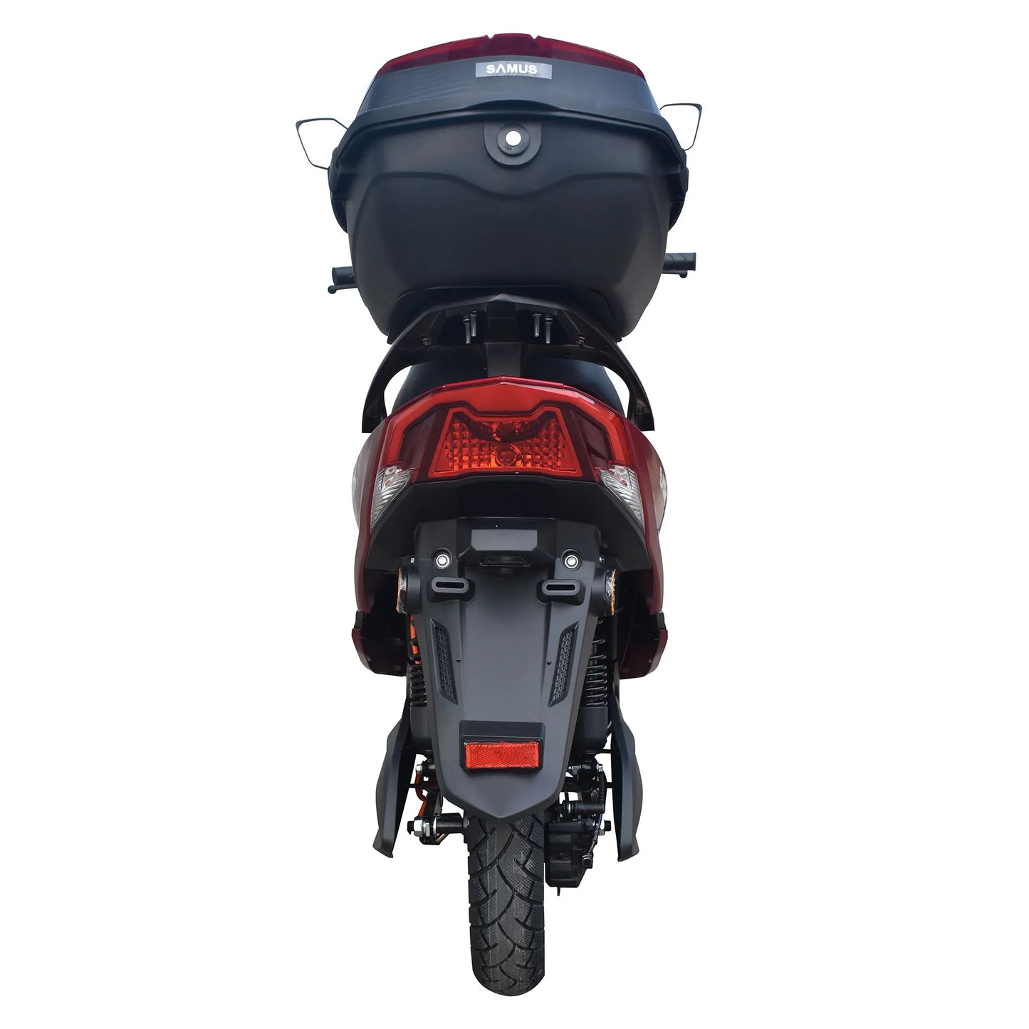 Scuter Electric Fără Permis Samus Napoli, Viteză Maximă 25 km/h, Motor 1500W, Autonomie 65km, Baterie 72V 20Ah, Roșu