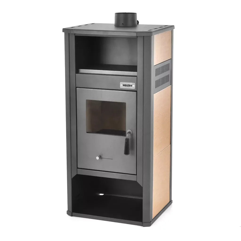 Sobă Șemineu din Oțel și Ceramică Hecht Fenixe