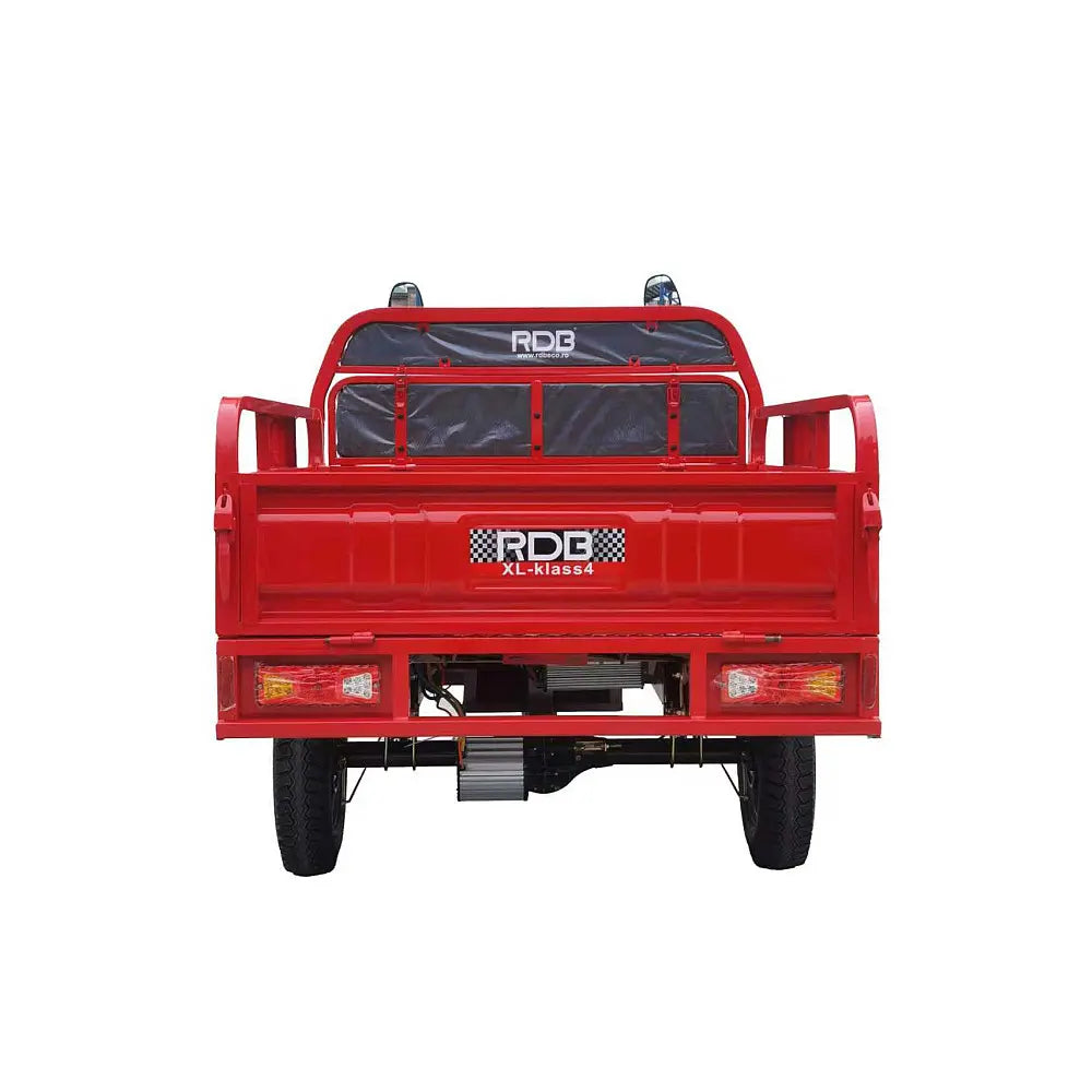 Triciclu Electric Fără Permis RDB XL-Klass4 cu Benă, Viteză Maximă 25km/h, Motor 4000W, Baterie 72V 45Ah, Autonomie 70km