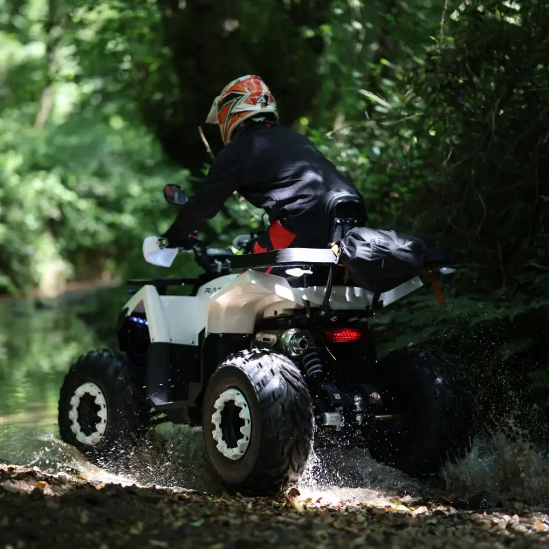 ATV Benzină Voltarom RA5, Motor 180CC, 9.5CP, Frâne Hidraulice, Gri