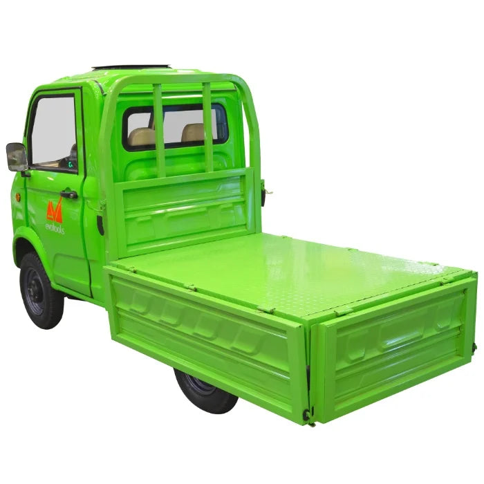 Mașină Electrică Fără Permis EvoTools Pick-up Rubo ME3000, Benă Basculabilă, Viteză Maximă 25 km/h, Motor 3000W, Autonomie 130km
