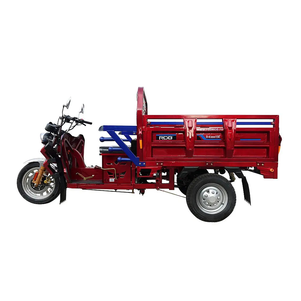 Triciclu Benzină RDB B-Klass, Viteză Maximă 60 km/h, Motor 150cc, 4 Timpi, cu Benă