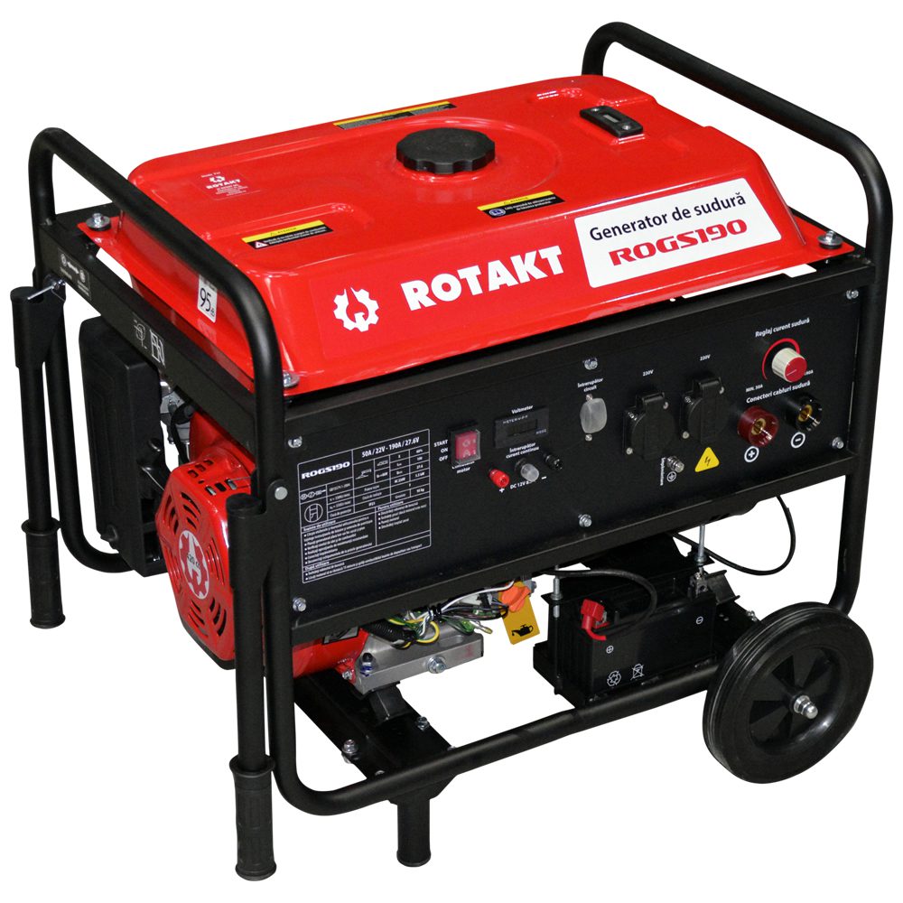 Generator curent cu sudură 190 A, Rotakt ROGS190