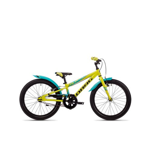 20" Bicicleta MTB DRAG ALPHA SS blue neon green 18-19