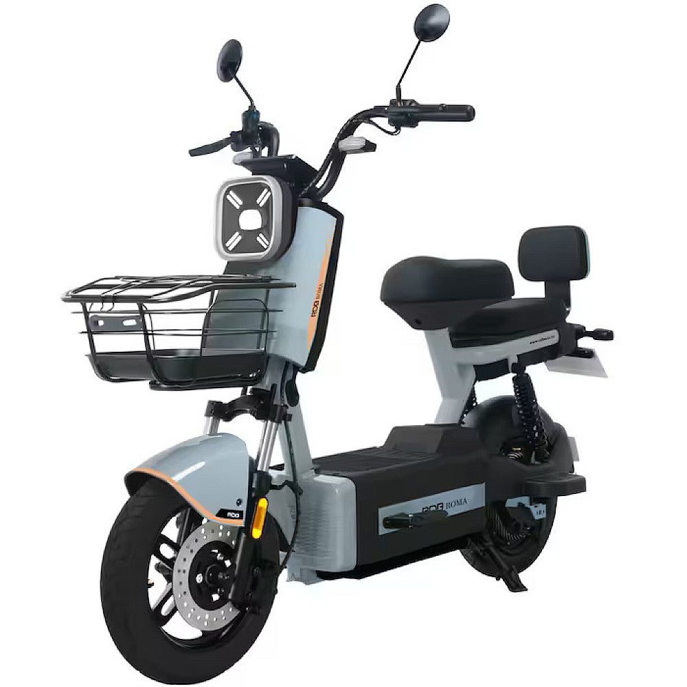 Scuter electric fără permis RDB ROMA gri, lateral
