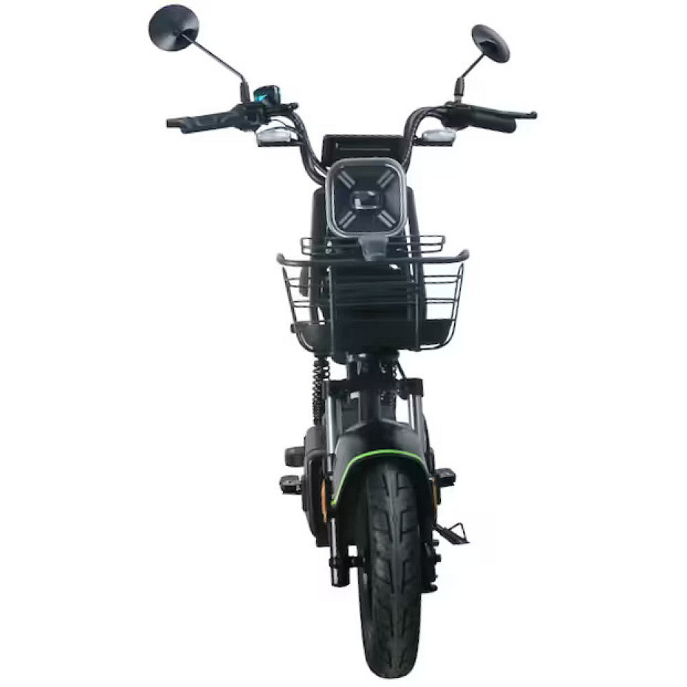 Scuter electric mic fără permis RDB ROMA negru, vedere frontală