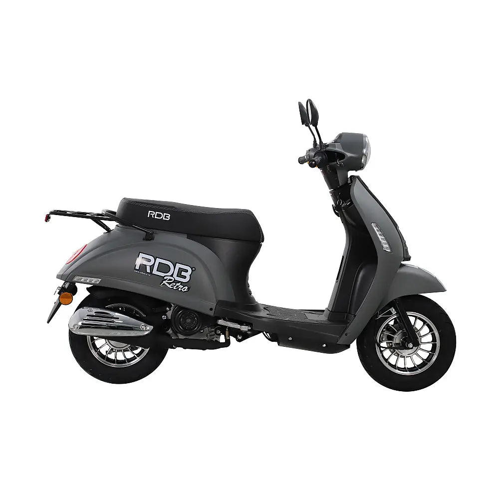 Scuter Benzină Fără Permis RDB RETRO, Viteză Maximă 25 km/h, 50cc, 4 Timpi, EURO 5+, Transmisie Automată