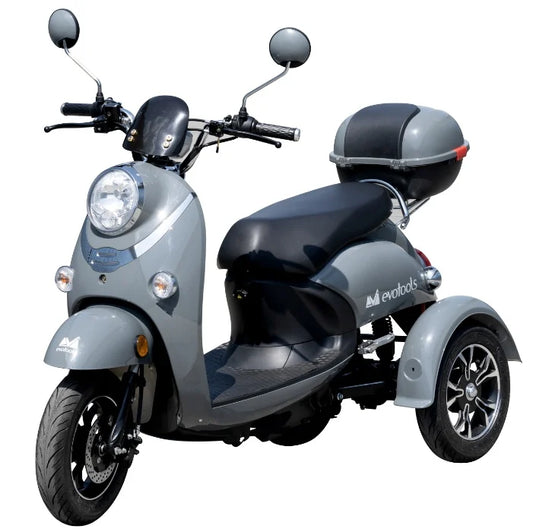 EvoTools GOE gri, triciclu electric fără permis