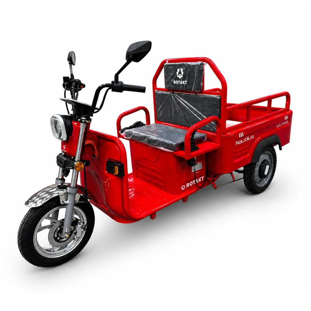 Triciclu electric cu benă basculabilă ieftin Rotakt Nautilus Ultra