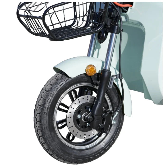 Triciclu Electric Fără Permis EvoTools TRP1200 Scorilo, 2 Locuri, Viteză Maximă 25 km/h, Motor 1200W, Autonomie 50-60km