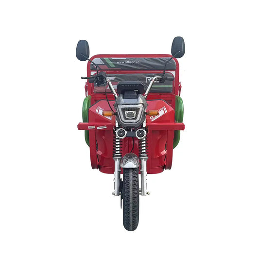 Triciclu Electric RDB X-Klass4 PLUS, Fără Permis, Viteză Maximă 25 km/h, Benă Basculabilă, Obloane Extinse, Motor 3500W, Autonomie 60km, Baterie 72V 32Ah