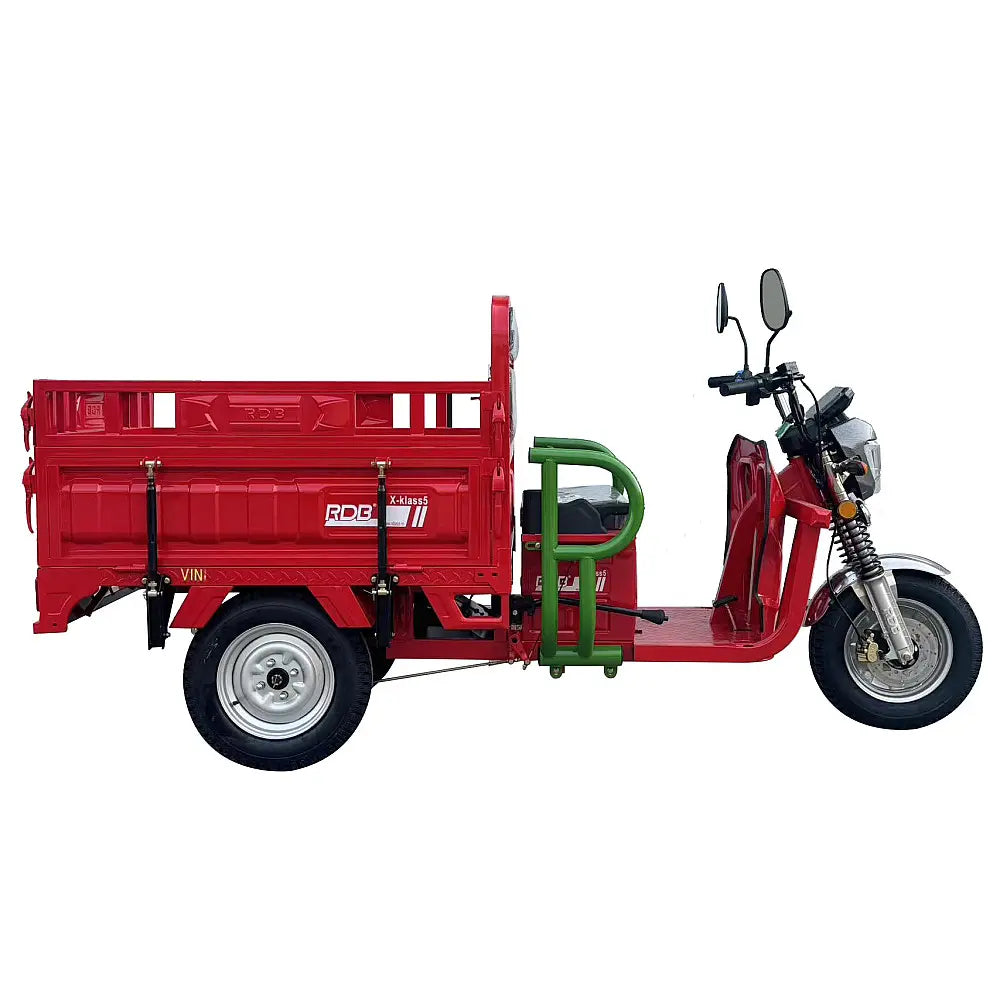 Triciclu Electric RDB X-Klass4 PLUS, Fără Permis, Viteză Maximă 25 km/h, Benă Basculabilă, Obloane Extinse, Motor 3500W, Autonomie 60km, Baterie 72V 32Ah