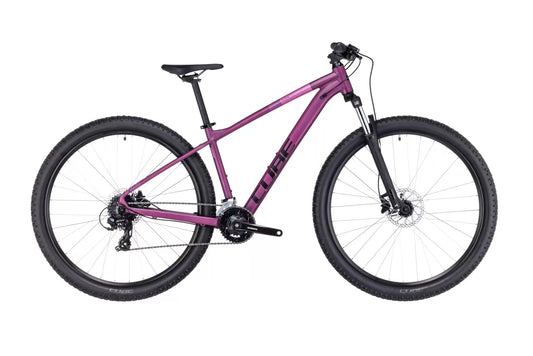 bicicleta cube access ws darkpurple pink L