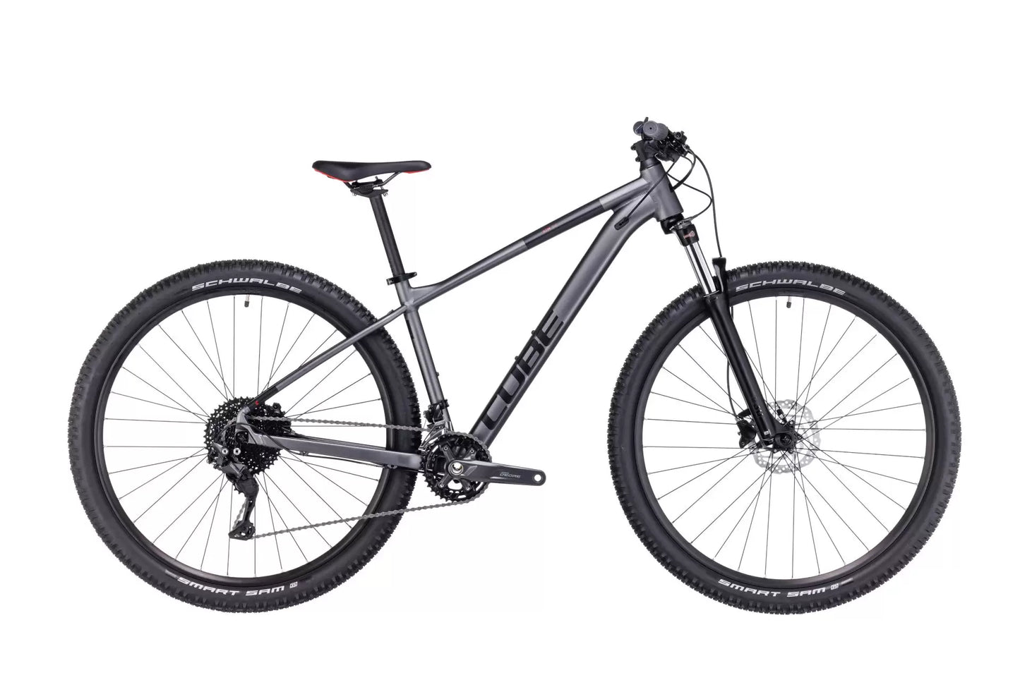 bicicleta cube aim culoare gri, L