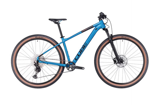 bicicleta cube attention SLX, albastra, cadru XXL