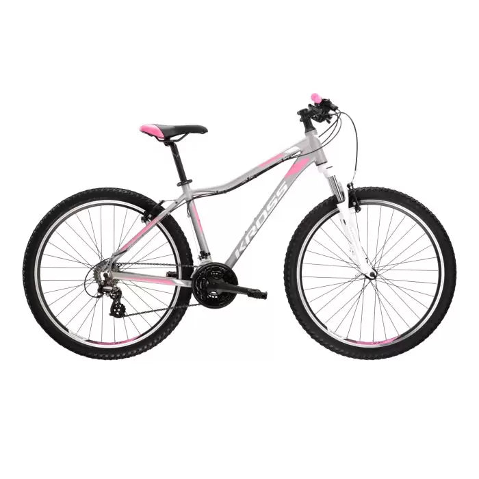 bicicleta lea 2.0 DM 27,5" gri cu roz